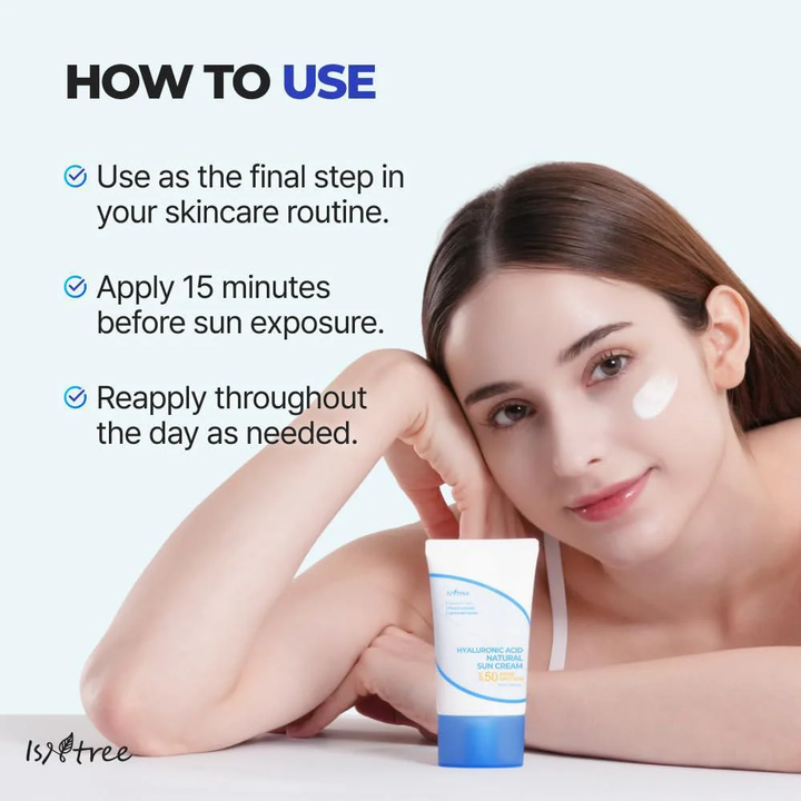 Isntree Hyaluronic Acid Natural Sun Cream
