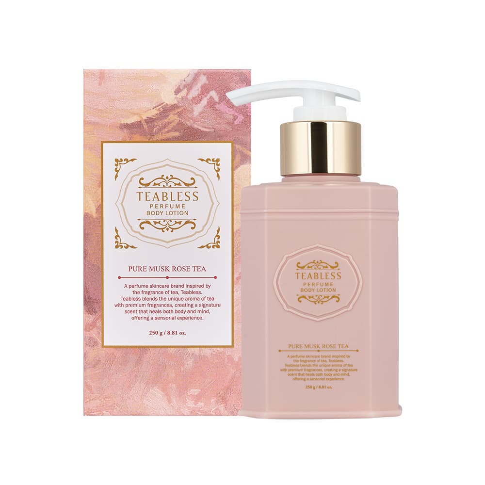 TEABLESS Perfume Body Lotion Pure Musk Rose Tea – image 2