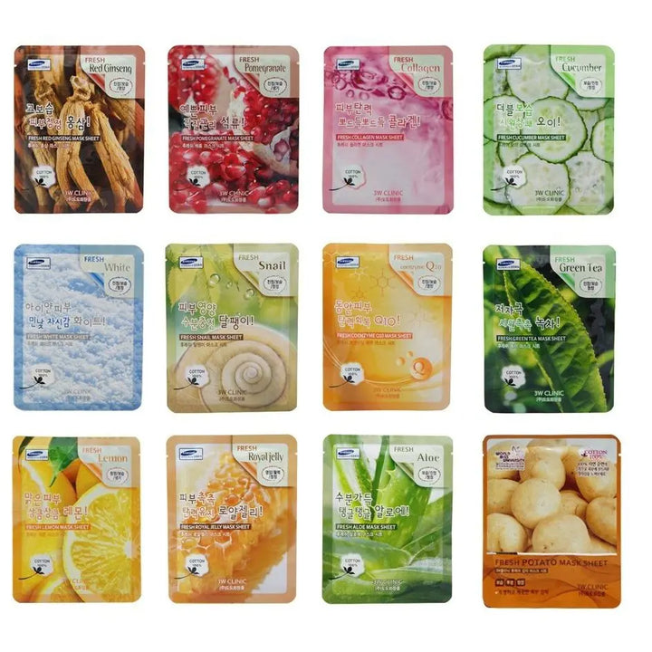 3W Clinic Fresh Aloe Mask Sheet 3W Clinic