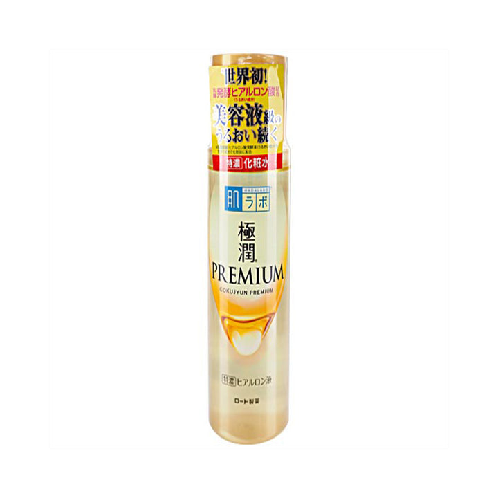 Hada Labo Gokujyun Premium Hydrating Lotion gold bottle product image