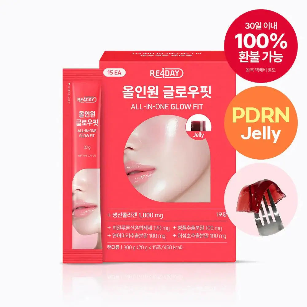Re4day All-in-one Glow Fit PDRN Jelly 15ea Re4day
