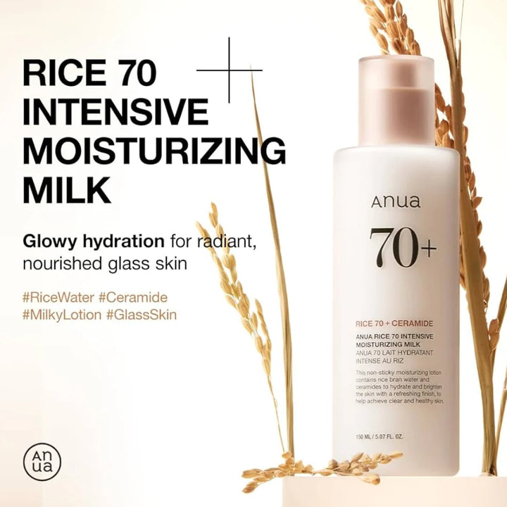 ANUA Rice 70 Intensive Moisturizing Milk