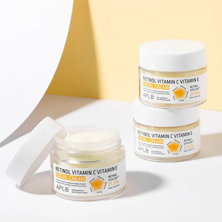 APLB Retinol Vitamin C Vitamin E Facial Cream - Seouléa