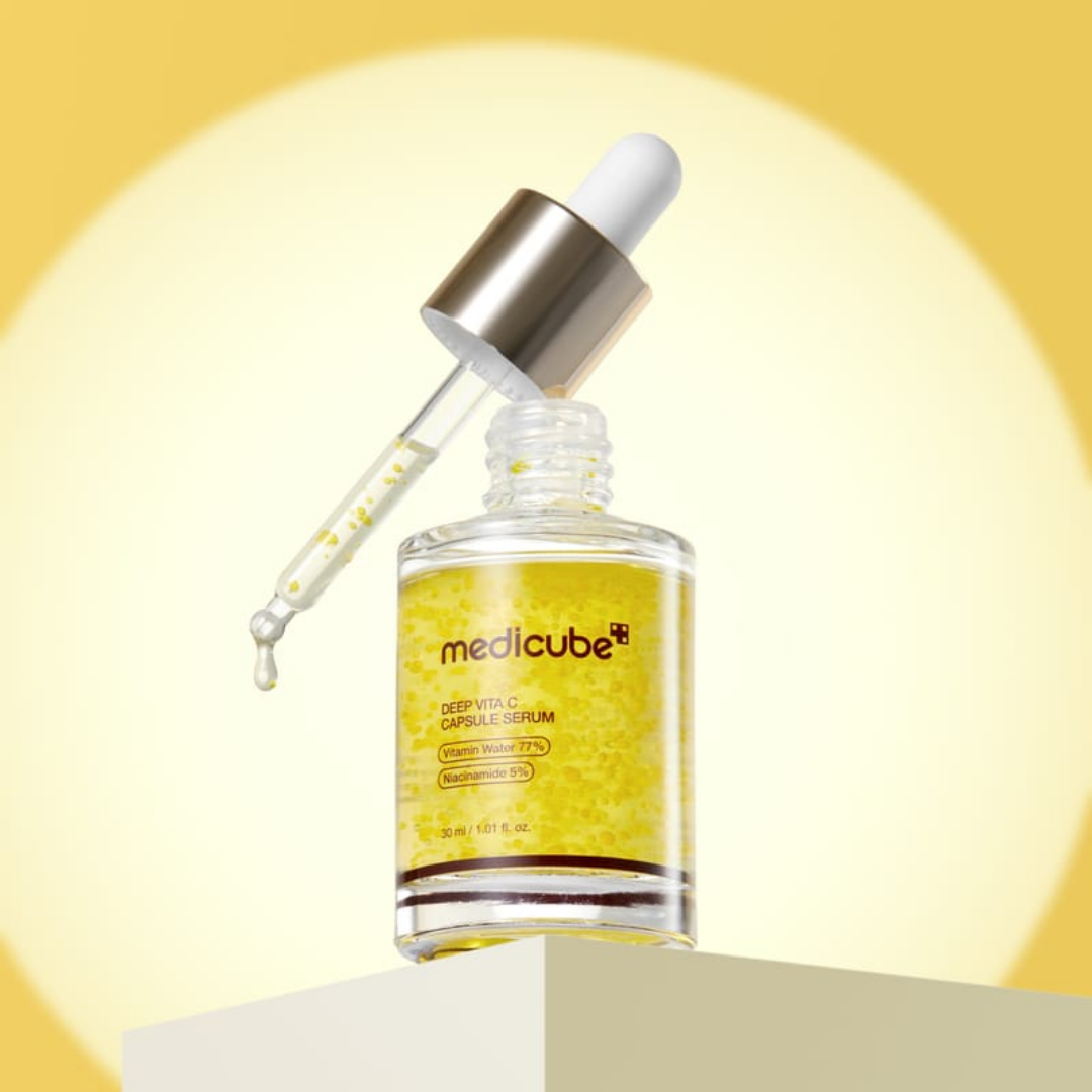 Medicube Deep Vita C Capsule Serum with dropper