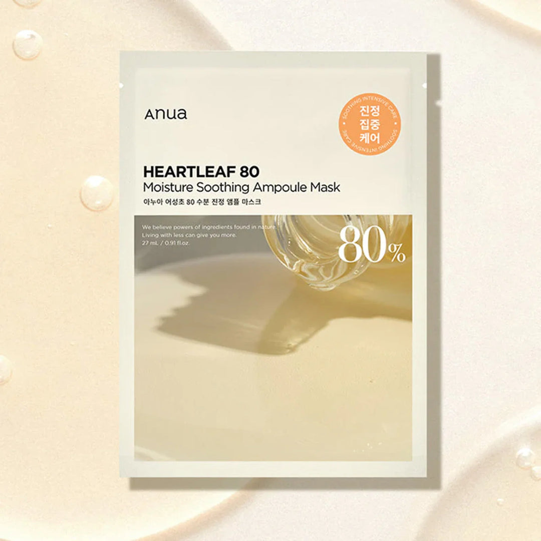 Anua Heartleaf 80 Moisture Soothing Ampoule Mask