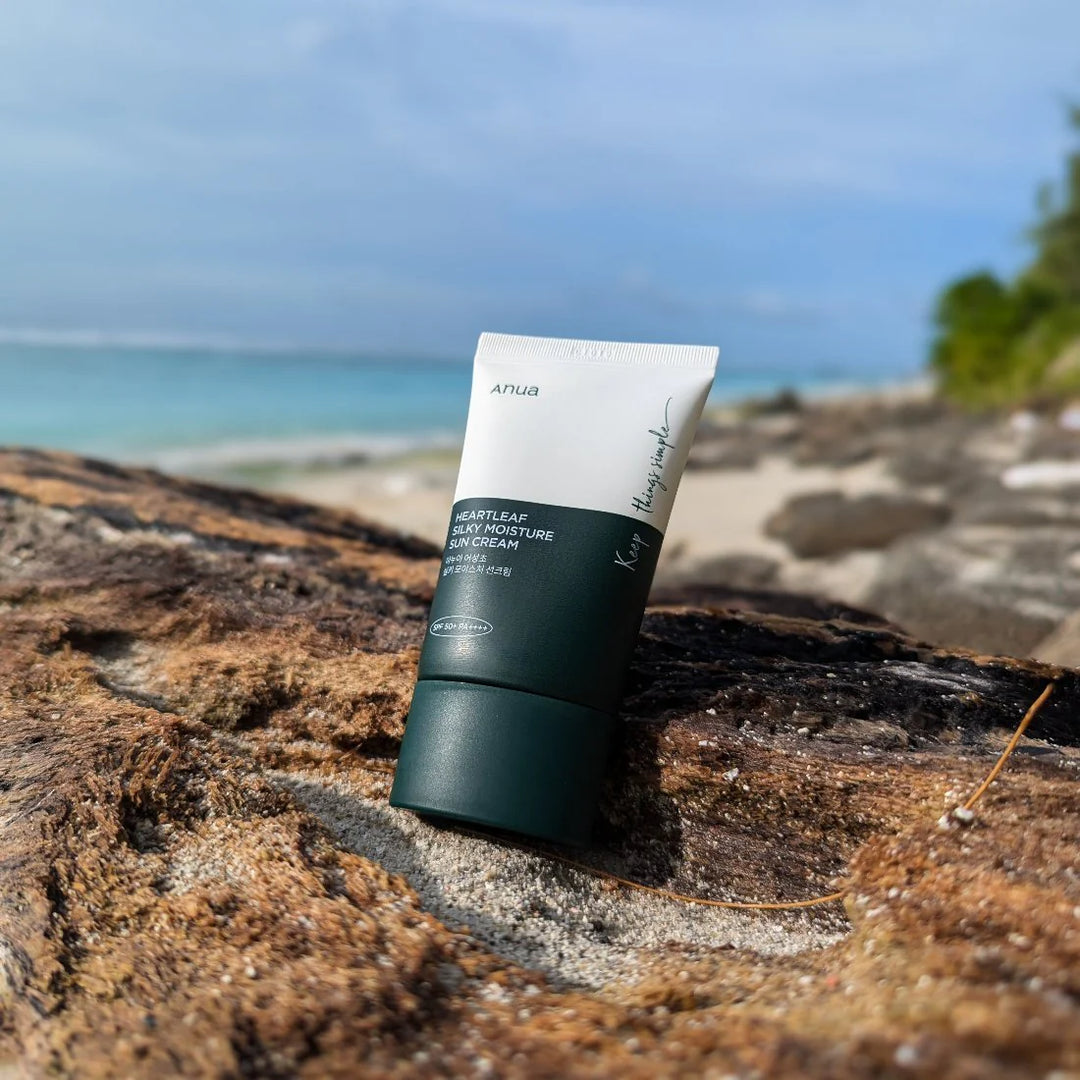 Anua Heartleaf Silky Moisture Sun Cream