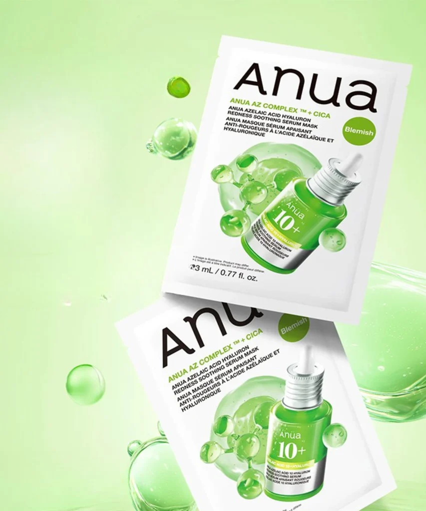 ANUA Azelaic Acid Hyaluron Redness Soothing Serum Mask – image 3
