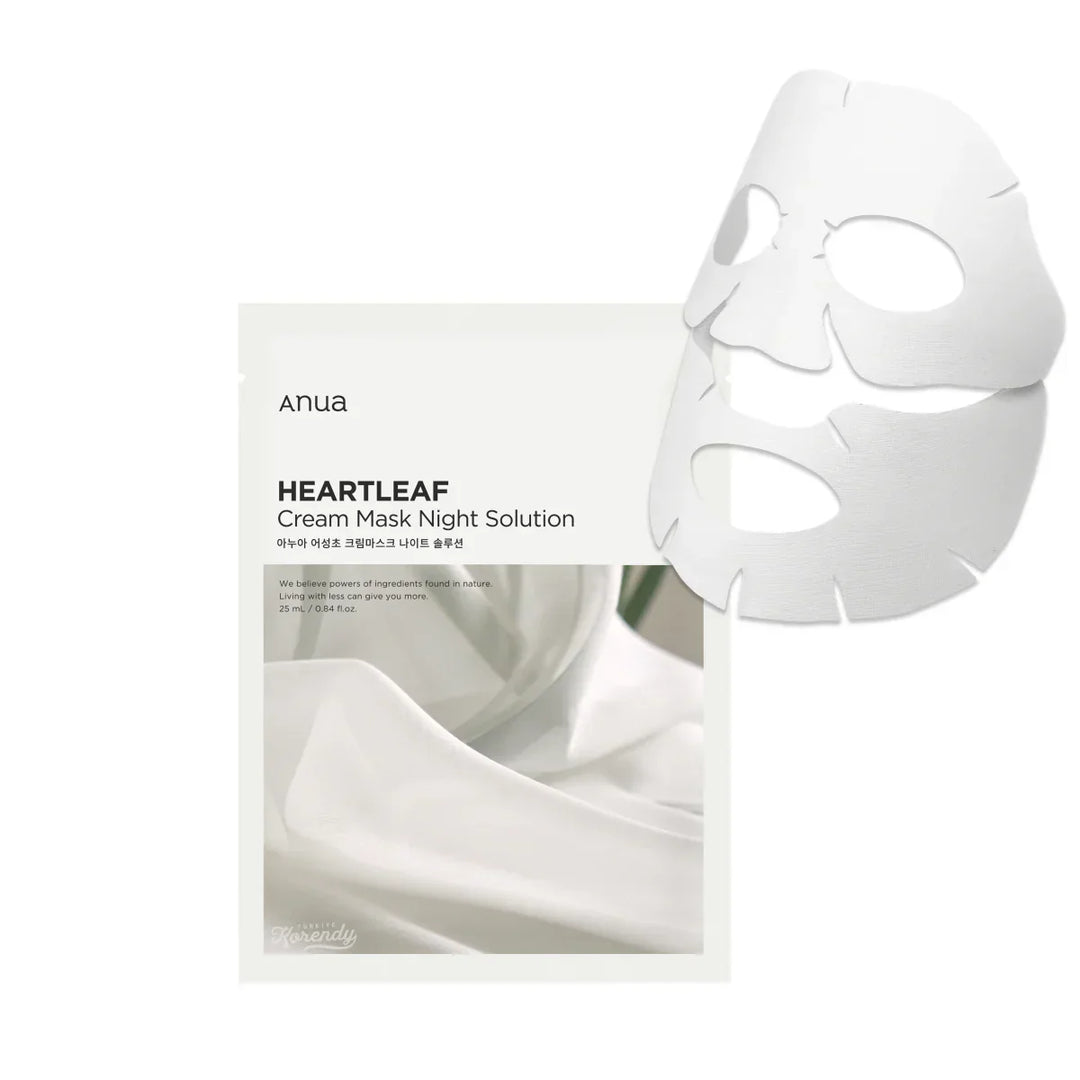 Anua Heartleaf Cream Mask Night Solution 25ml