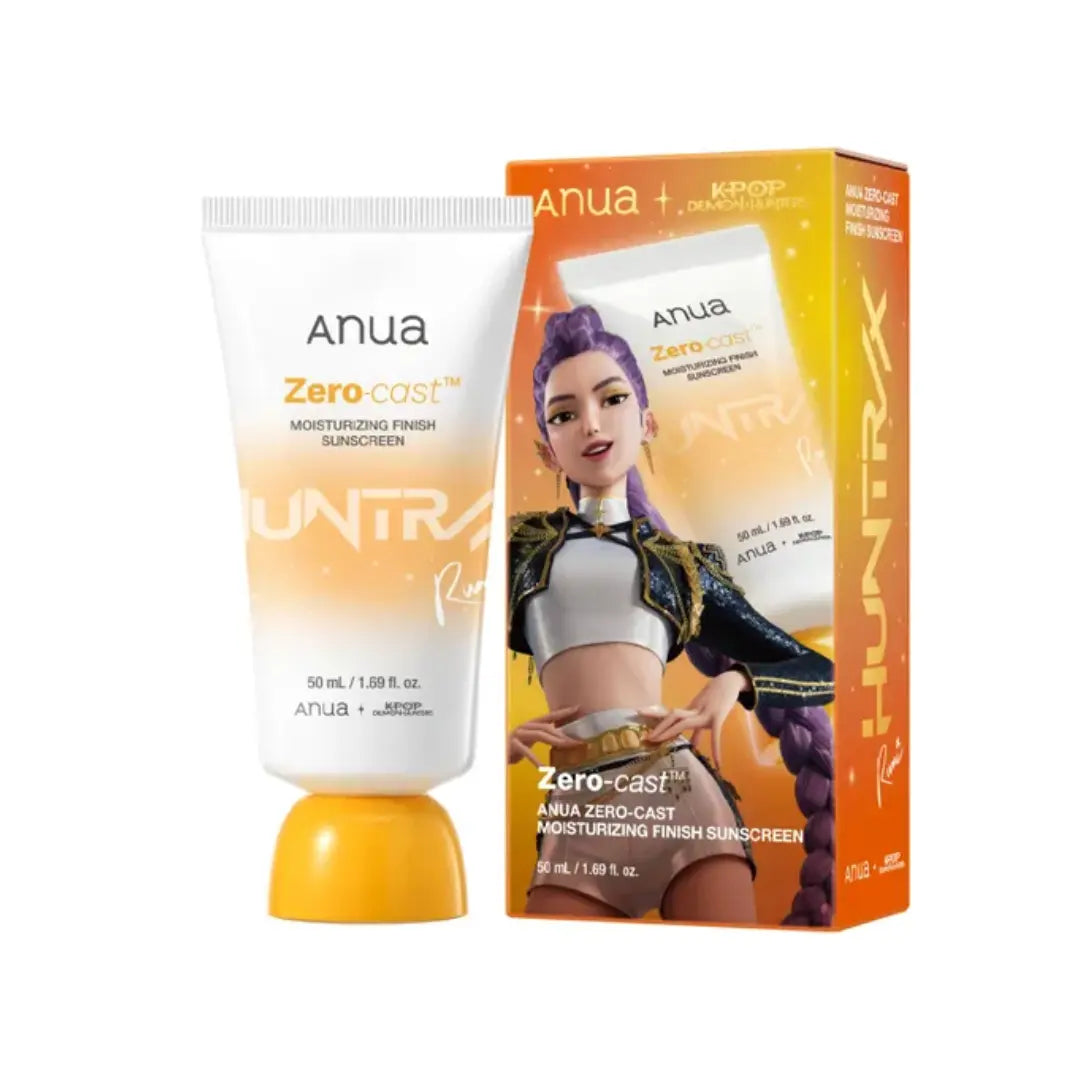 Anua Kpop Demon Hunters Zero-Cast Moisturizing Finish Sun Care Anua