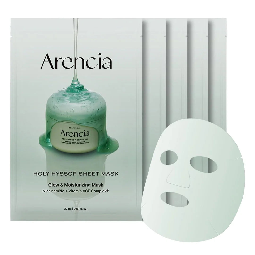 Arencia Holy Hyssop Mask Sheet