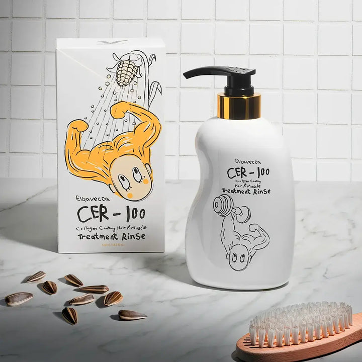 Elizavecca - Cer-100 Collagen Coating Hair Muscle Shampoo - Seouléa
