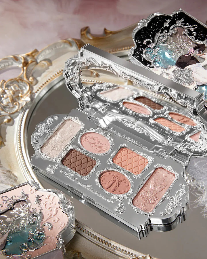 Flower Knows Swan Ballet Six-Color Eyeshadow Palette