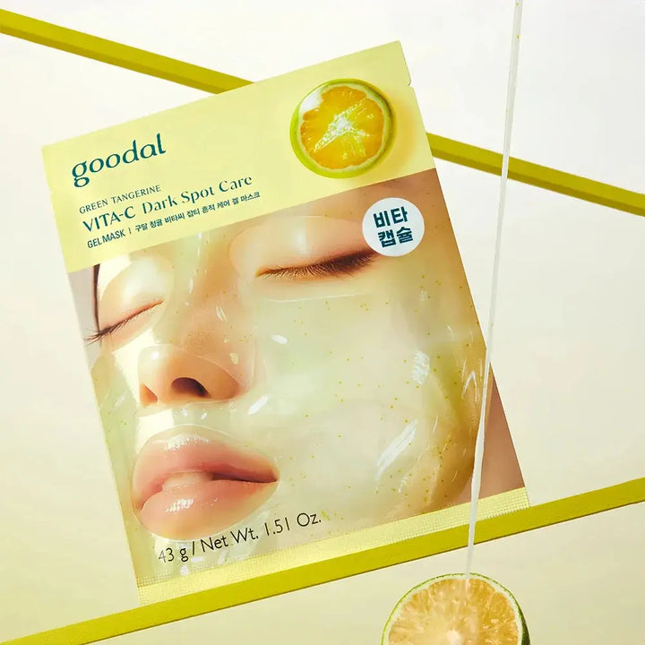 Goodal Green Tangerine Vita C Dark Spot Care Gel Mask GOODAL