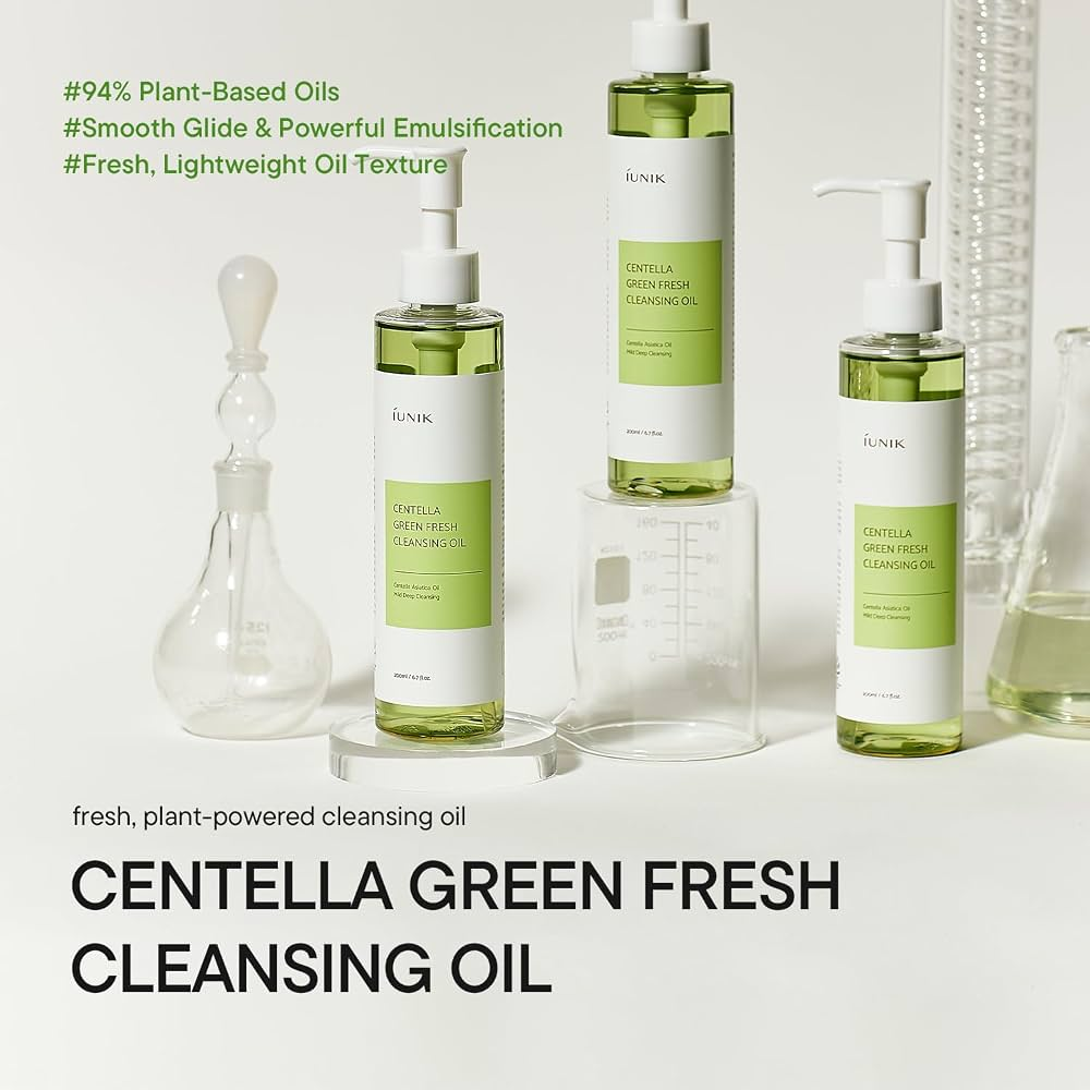 IUNIK Centella Green Fresh Cleansing Oil – image 2