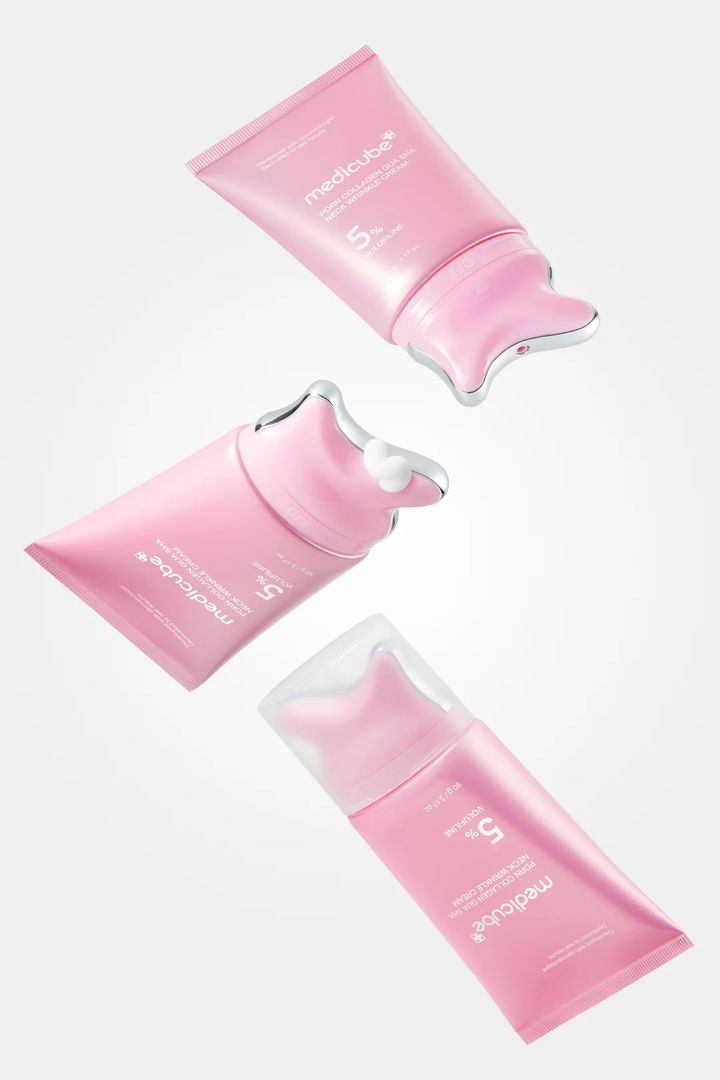 medicube PDRN Collagen Gua Sha Neck Wrinkle Cream