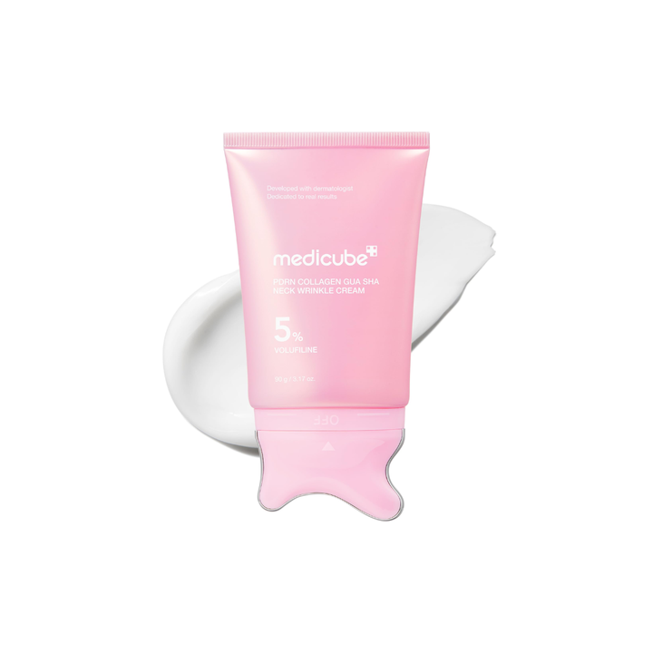 medicube PDRN Collagen Gua Sha Neck Wrinkle Cream