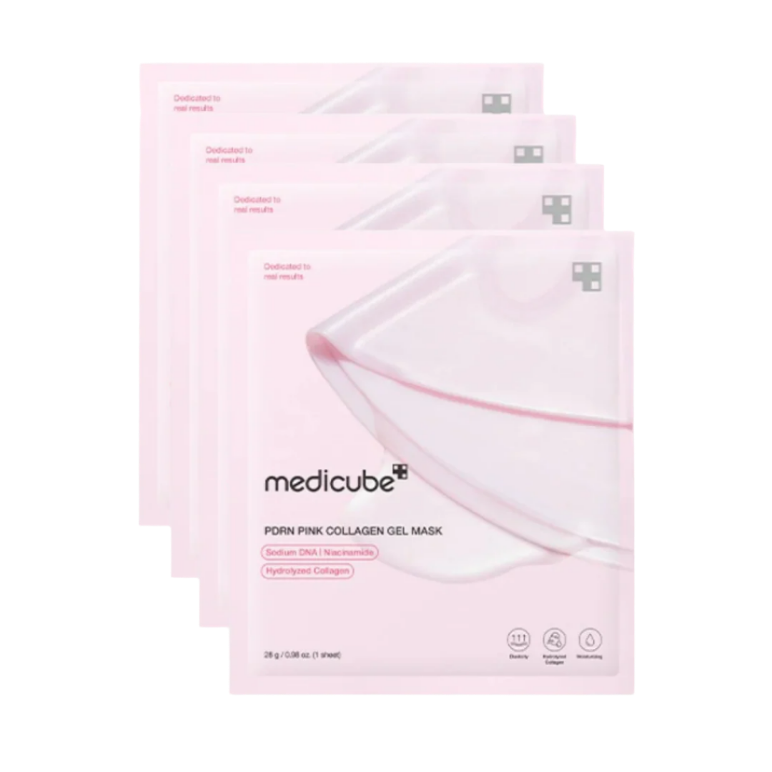 Medicube PDRN Pink Collagen Gel Mask 1 Sheet/4 sheets