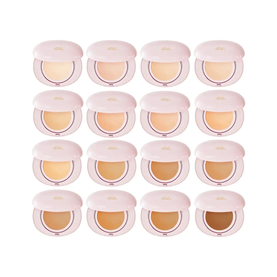 Milk Touch - All-day Skin Fit Milky Glow Cushion #19W Warm Ivory - Seouléa