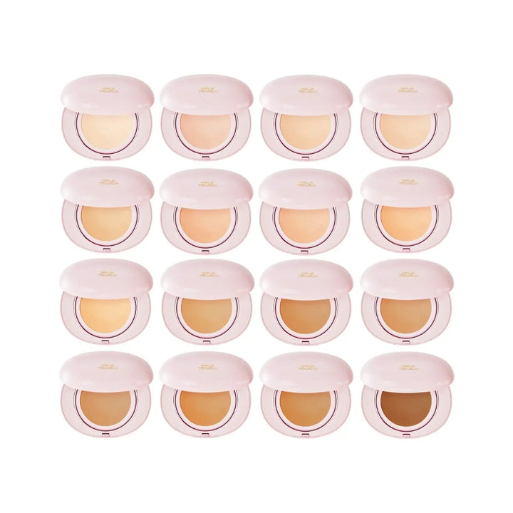 Milk Touch - All-day Skin Fit Milky Glow Cushion #19W Warm Ivory - Seouléa
