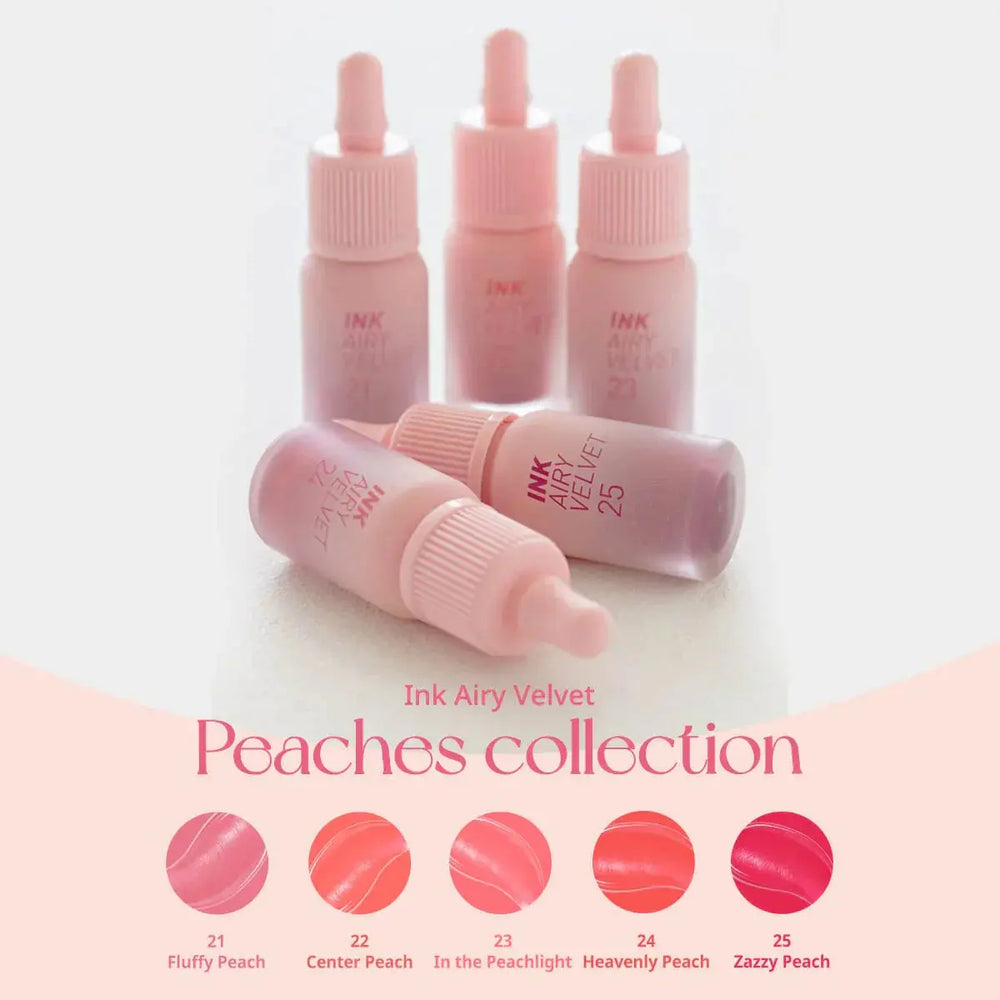 Peripera Ink Airy Velvet Peach Series 026