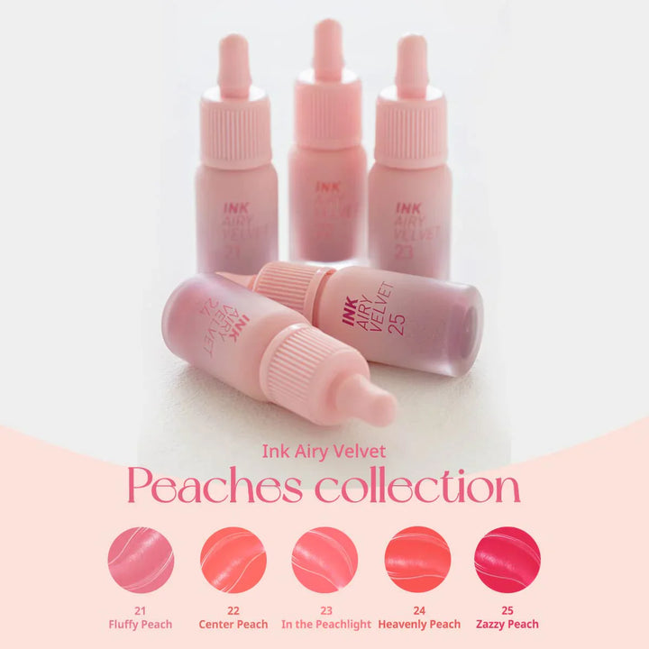 Peripera Ink Airy Velvet Peach Series 022