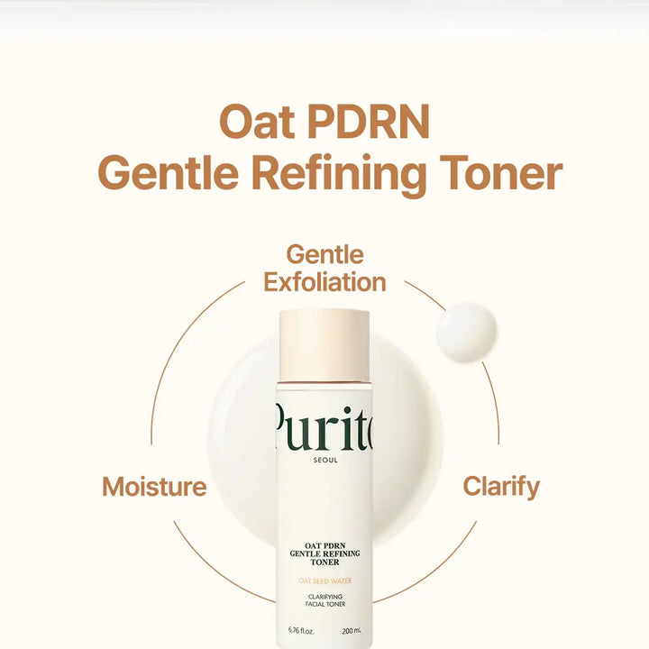 Purito SEOUL Oat PDRN Gentle Refining Toner Purito