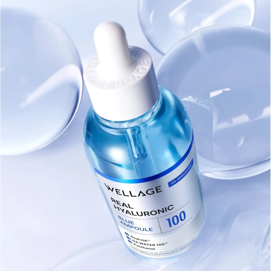 WELLAGE Real Hyaluronic Blue Ampoule 100 (set of 2)