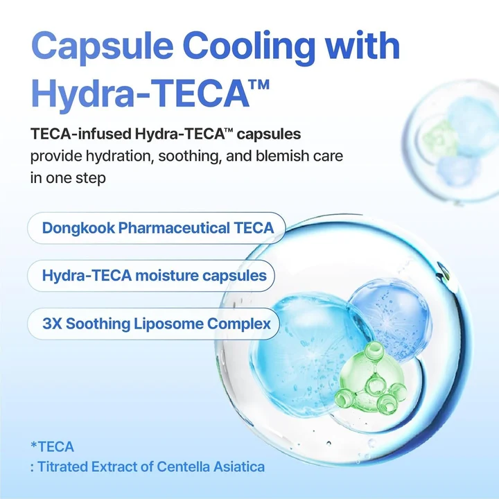 CENTELLIAN24 Madeca Cream Hydra Calming capsule cooling with Hydra-TECA