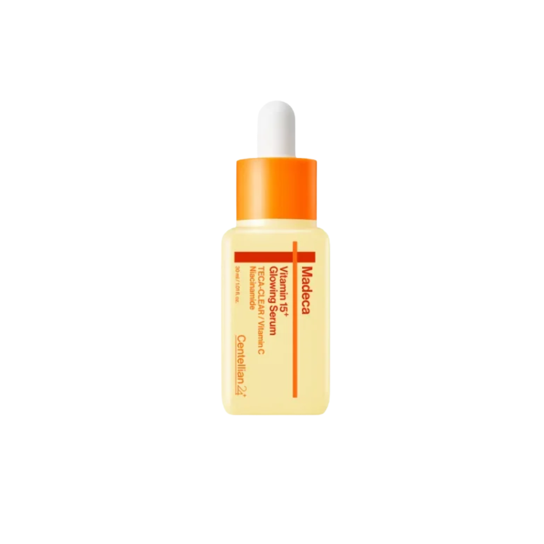 CENTELLIAN24 Madeca Vitamin 15 Glowing Serum 30ml bottle on white background