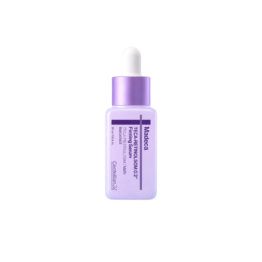 CENTELLIAN24 Madeca Teca-Retinolsom 0.2 Firming Serum 30ml bottle on white background
