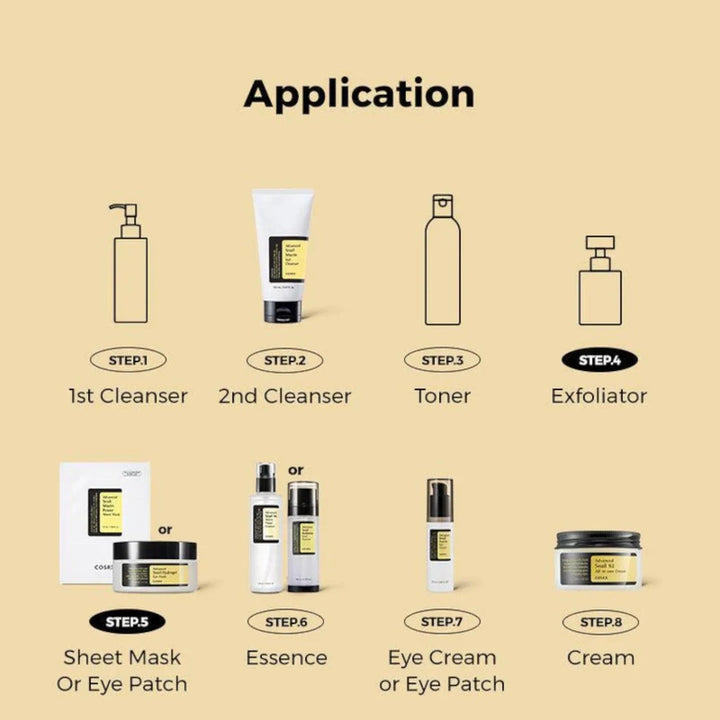 COSRX Advanced Snail Radiance Dual Essence 80ml - Yuki Skin