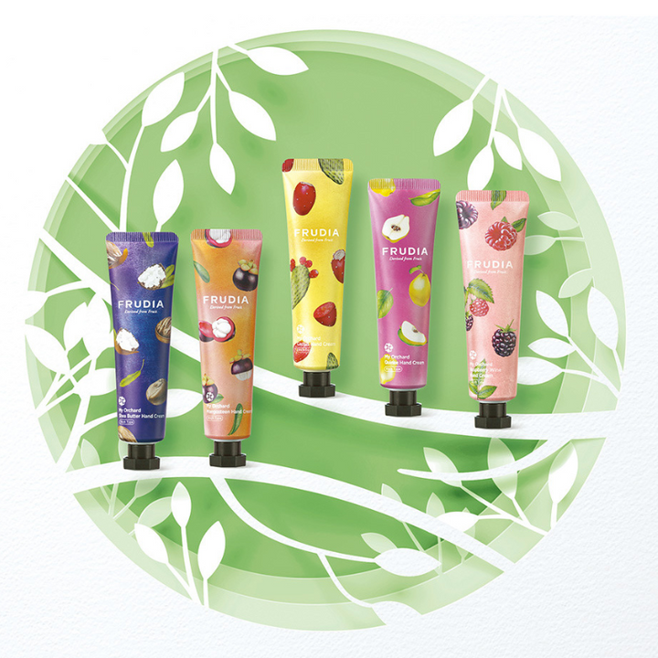 Frudia My Orchard hand cream collection - five scents