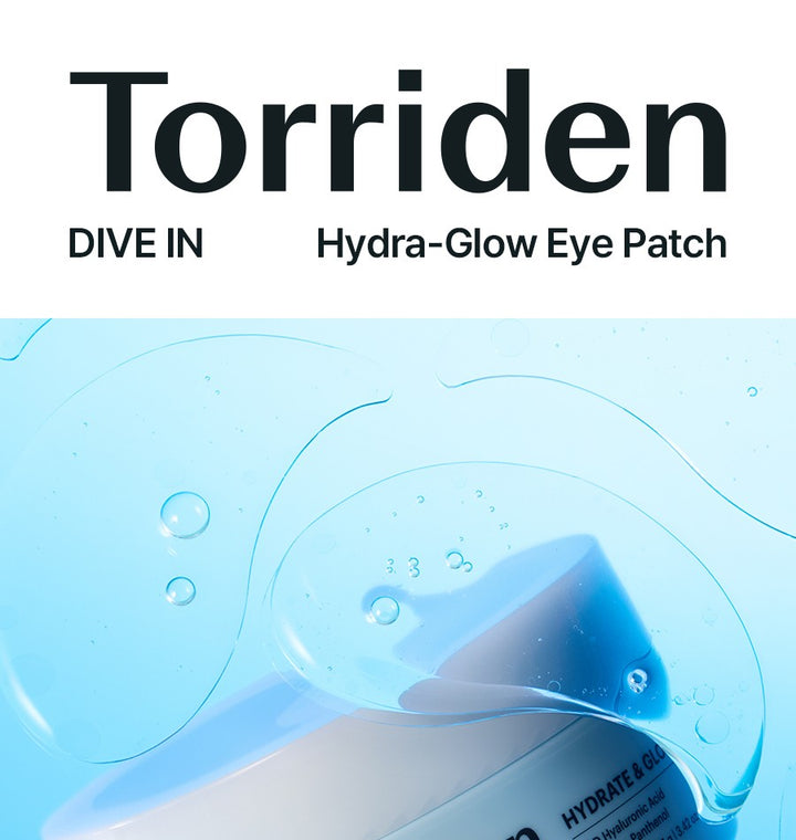 TORRIDEN Dive In Hydra-Glow Eye Patch 60patch - jar in a fresh water splash