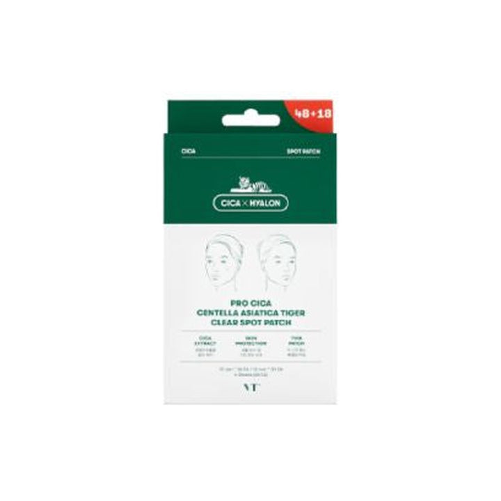 VT Pro Cica Centella Asiatica Tiger Clear Spot Patch – hero product photo on white background