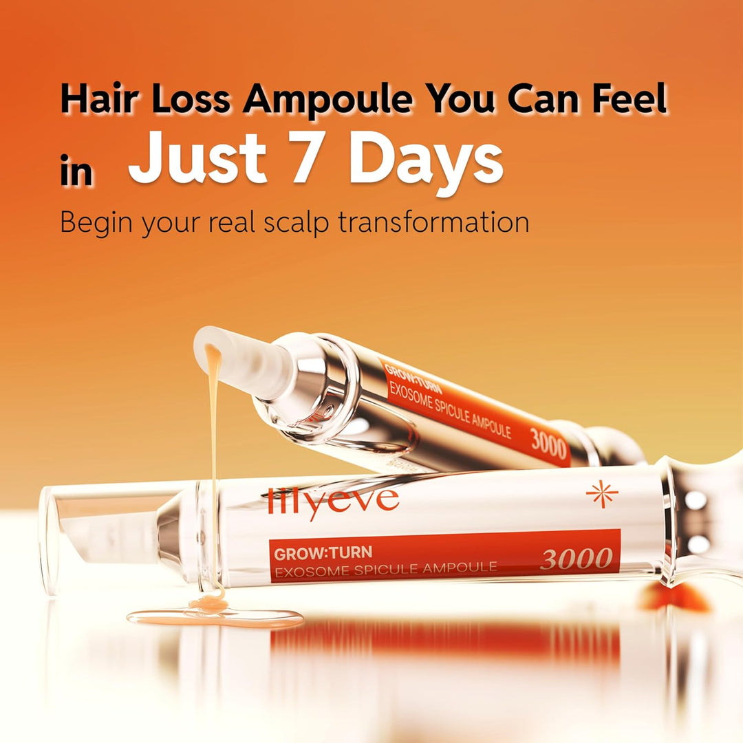 Lilyeve Grow Turn Exosome Spicule Ampoule 3000 - ampoule texture and pinpoint applicator