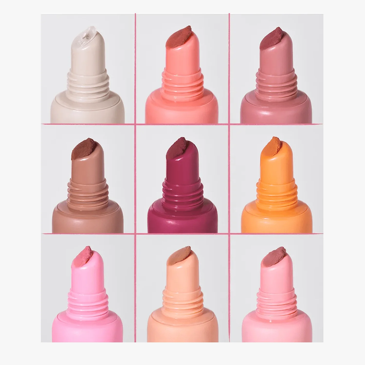 rom&nd Color Lip Matte - applicator close-ups