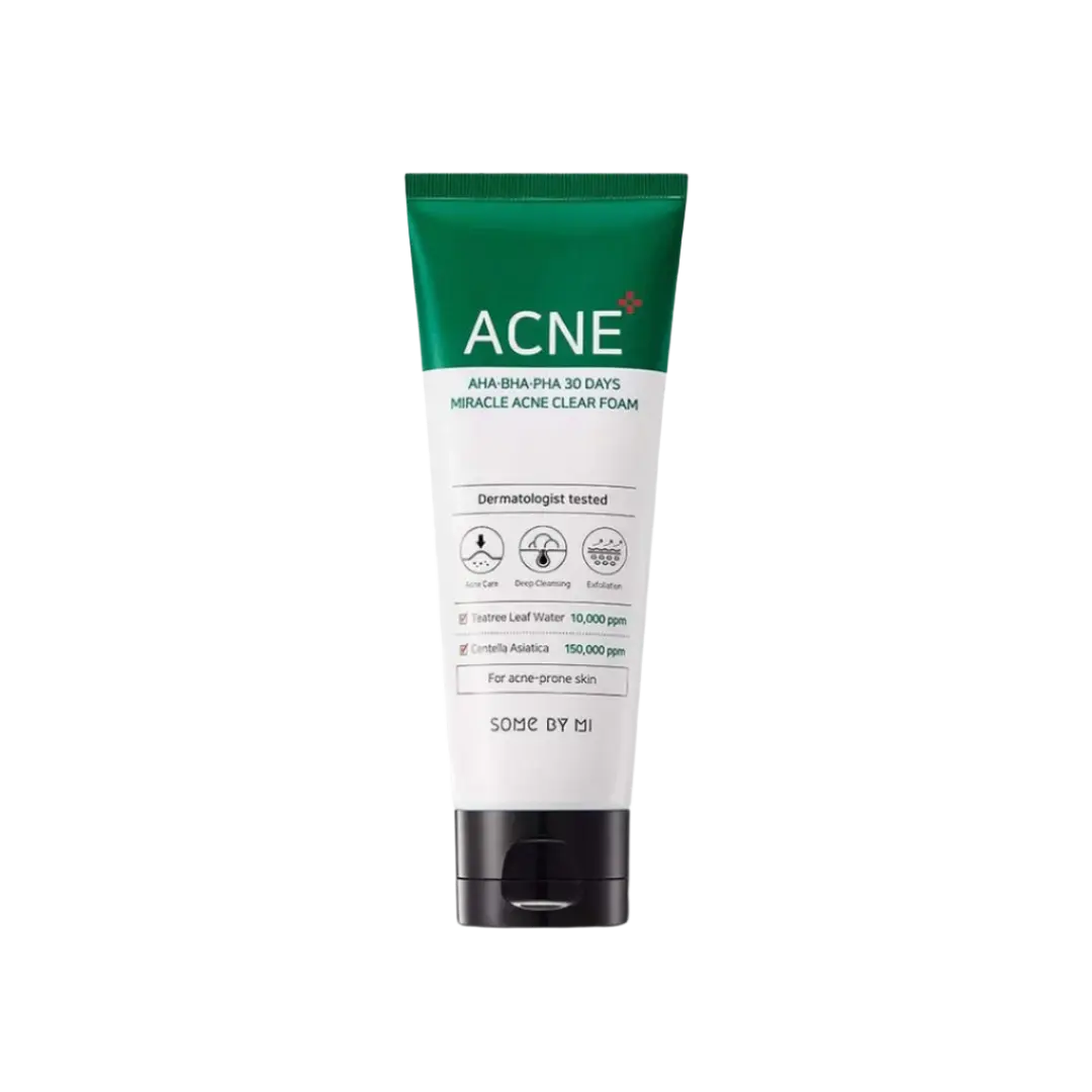 SOME BY MI AHA BHA PHA 30 Days Miracle Acne Clear Foam