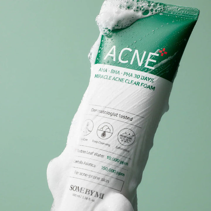 Some By Mi AHA BHA PHA 30 Days Miracle Acne Clear Foam