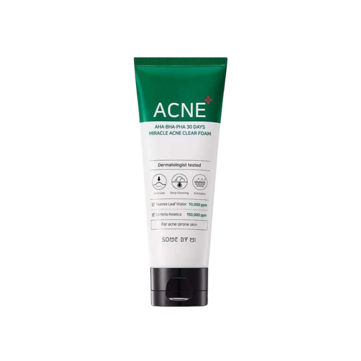 Some By Mi AHA BHA PHA 30 Days Miracle Acne Clear Foam