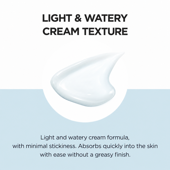 SKIN1004 Hyalu-Cica Water-Fit Cream texture